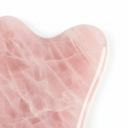 Gua Sha en Quartz Rose - Soin Visage Anti-Âge